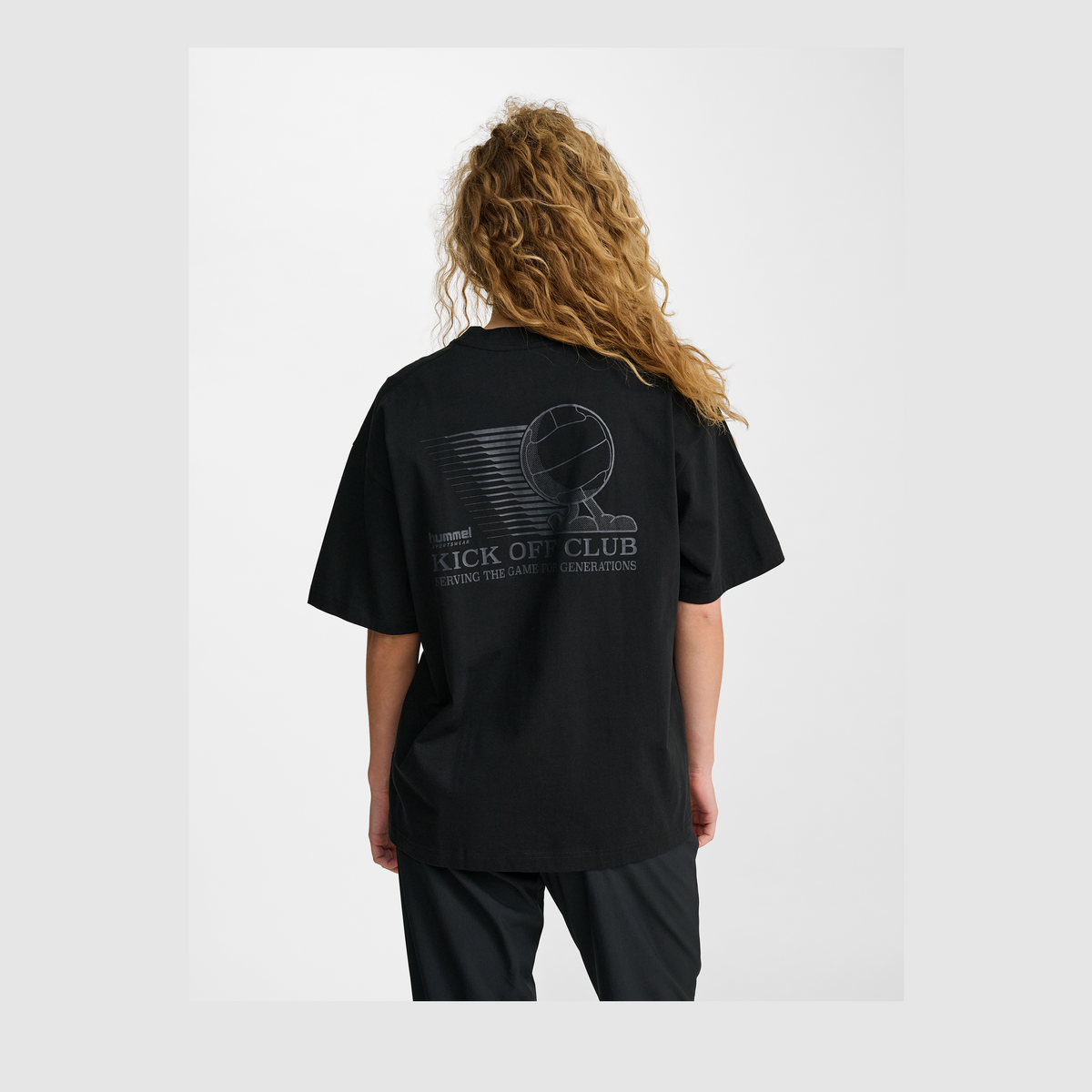 hummel Unisex Loose Short Sleeve T-Shirt Kick Off Club-4