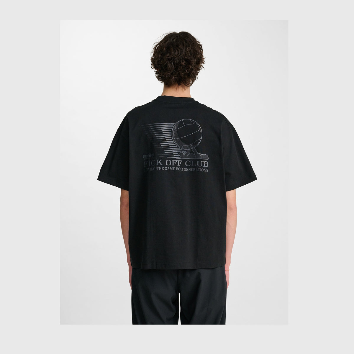 hummel Unisex Loose Short Sleeve T-Shirt Kick Off Club-6