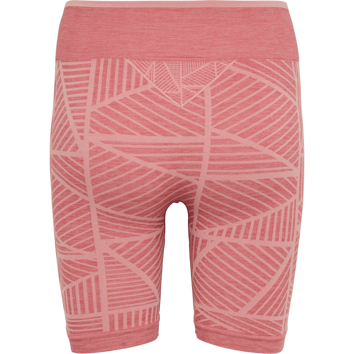 hummel Women's Mindful Training Energy Seamless Mid Waist Shorts-2