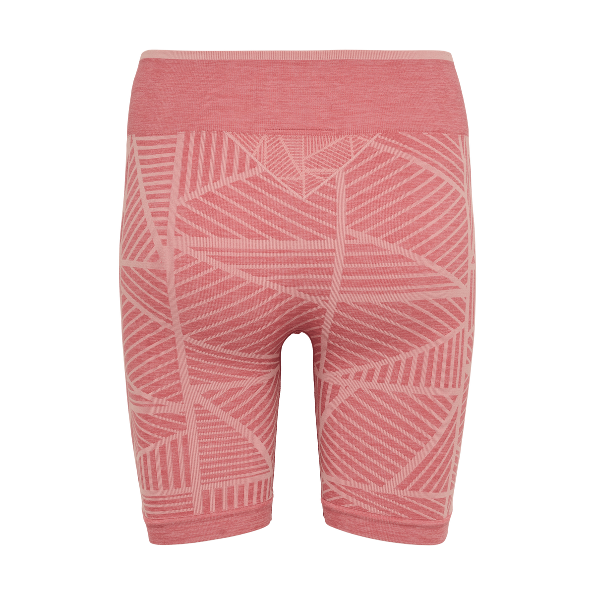 hummel Women's Mindful Training Energy Seamless Mid Waist Shorts-2