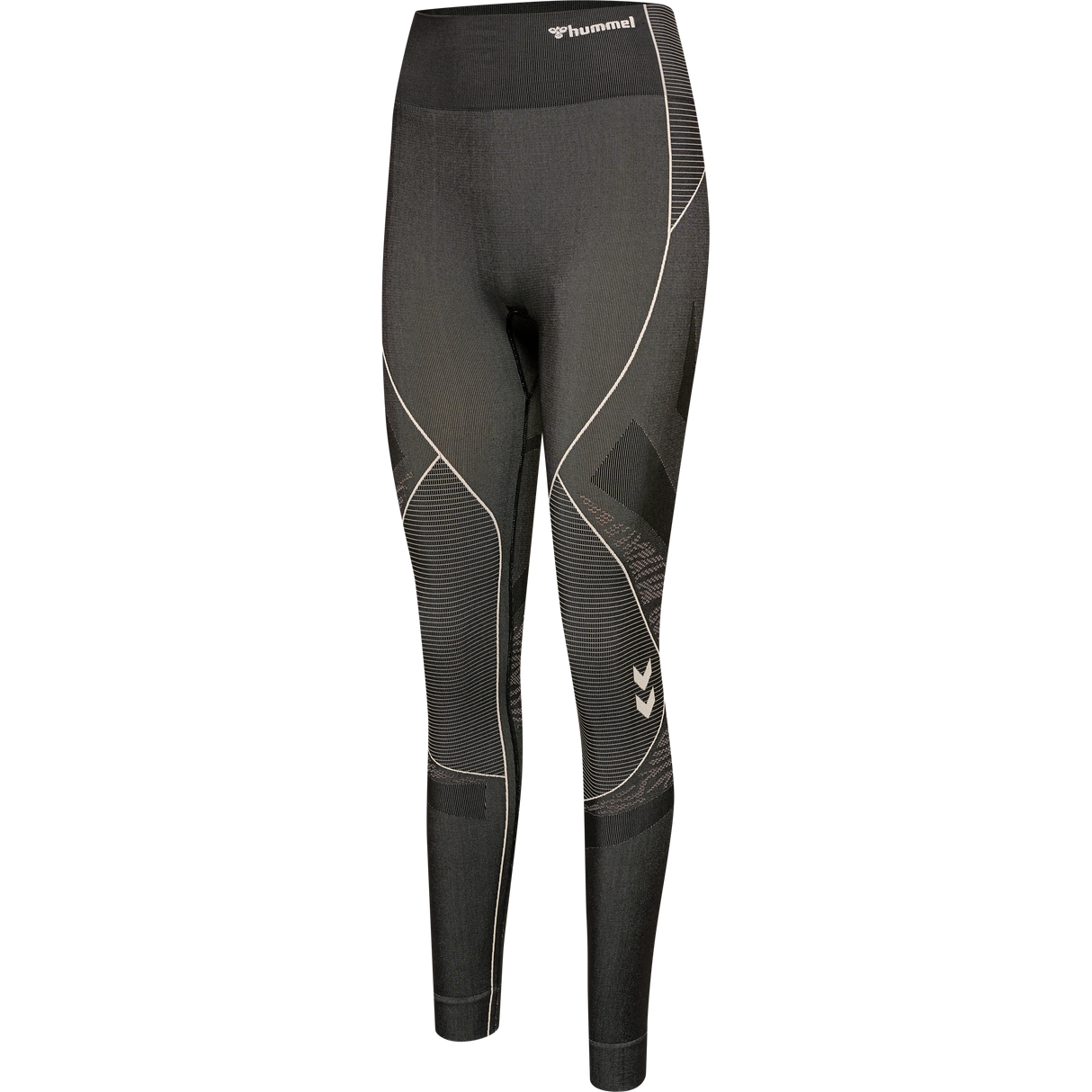 hummel Women's Mindful Training Mila Seamless Mid Waist Tight-1