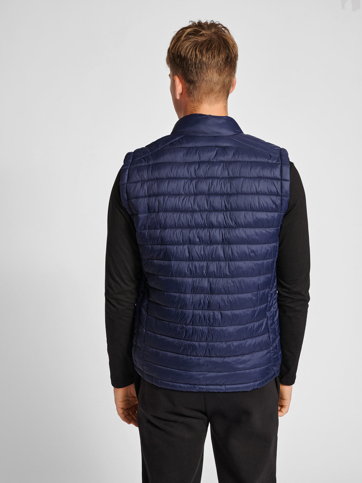 hummel Men's Red Quilted Waistcoat-6