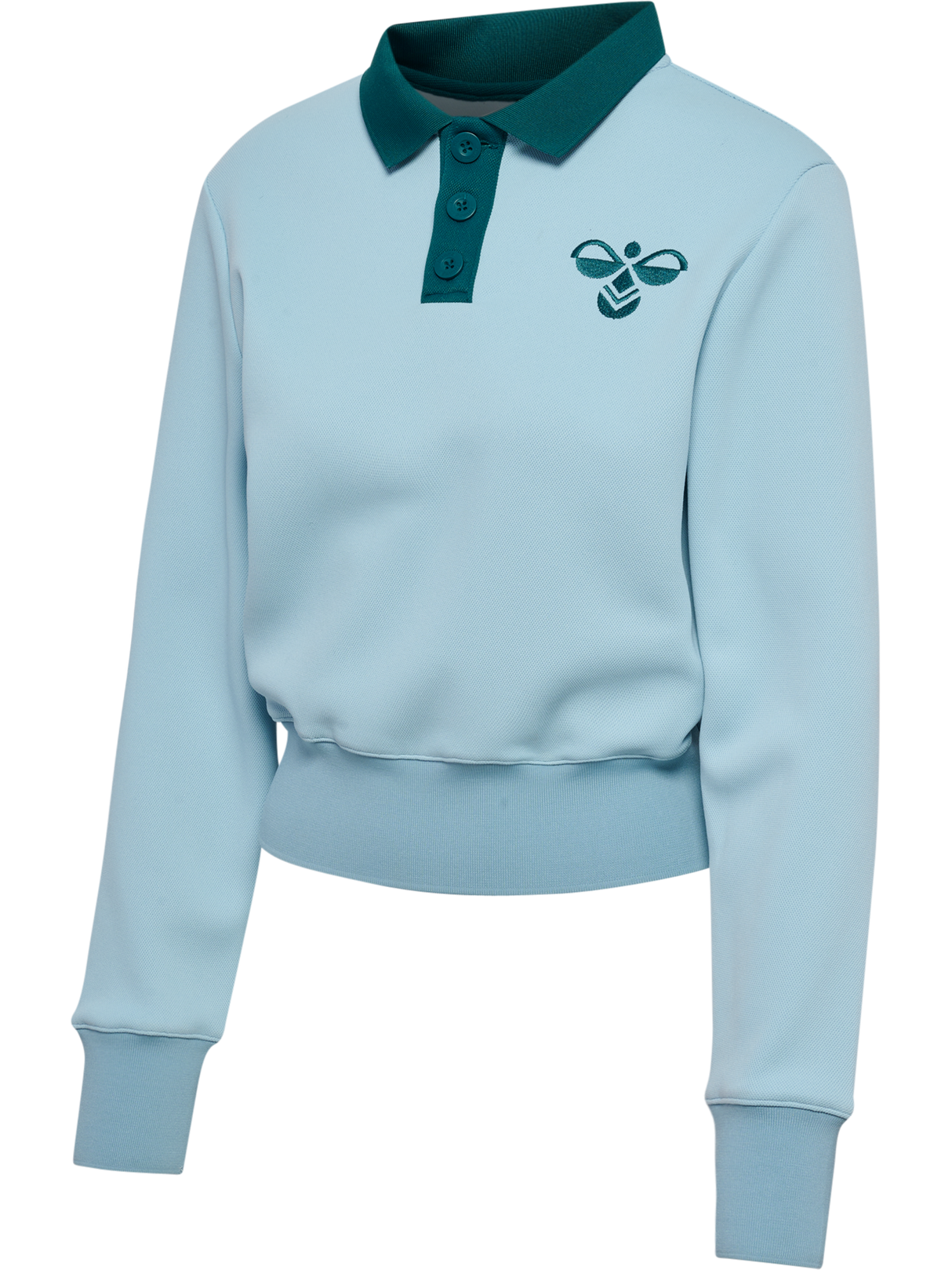 hummel Women's Piqué Polo Long Sleeve-1