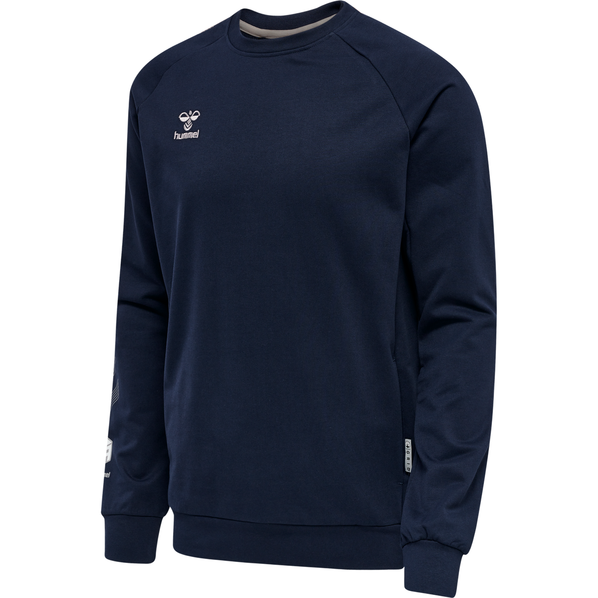 hummel Men's Move Grid Cotton Sweatshirt-1