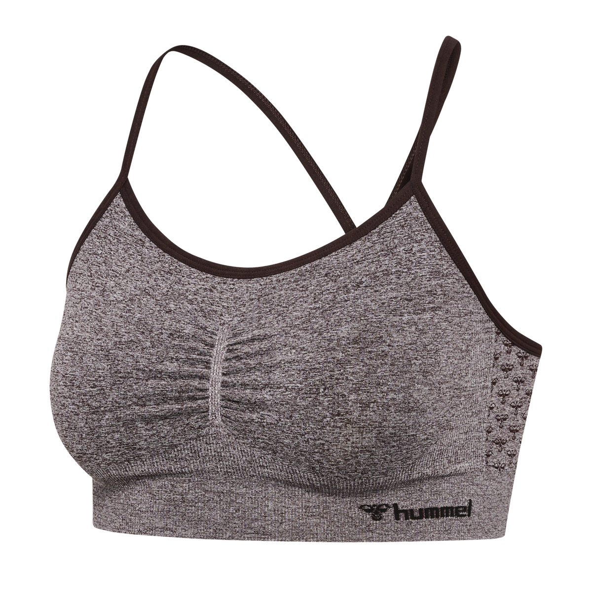 hummel Women's Ci Seamless Scrunch Sports Bra-1