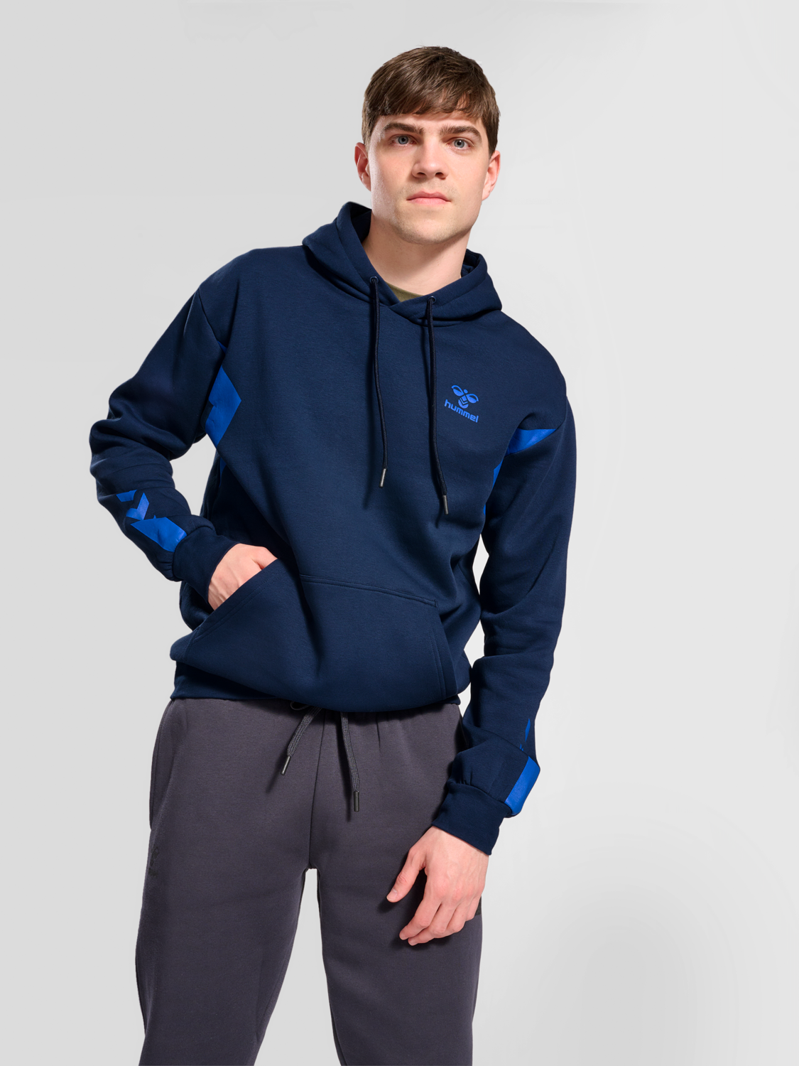 hummel Men's Active Cotton Hoodie-5