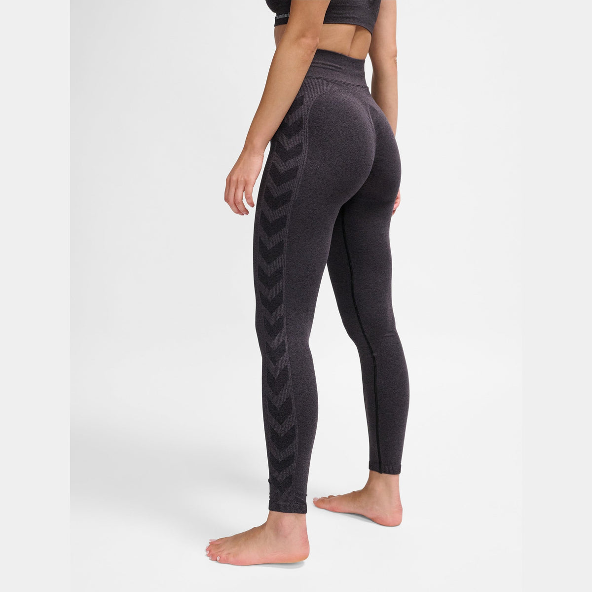 hummel Women's Ci Seamless Mid Waist Scrunch Tight-6