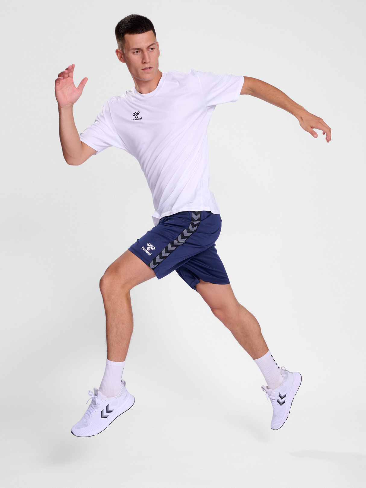 hummel Men's Essential Short Sleeve Soccer Jersey-3