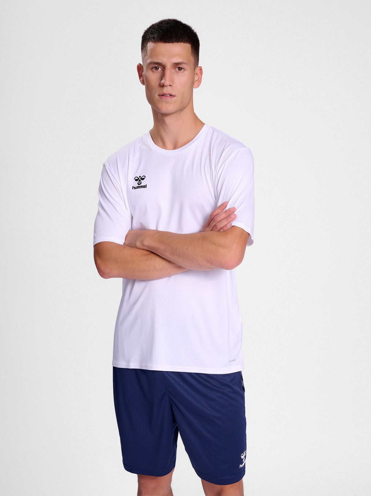 hummel Men's Essential Short Sleeve Soccer Jersey-1
