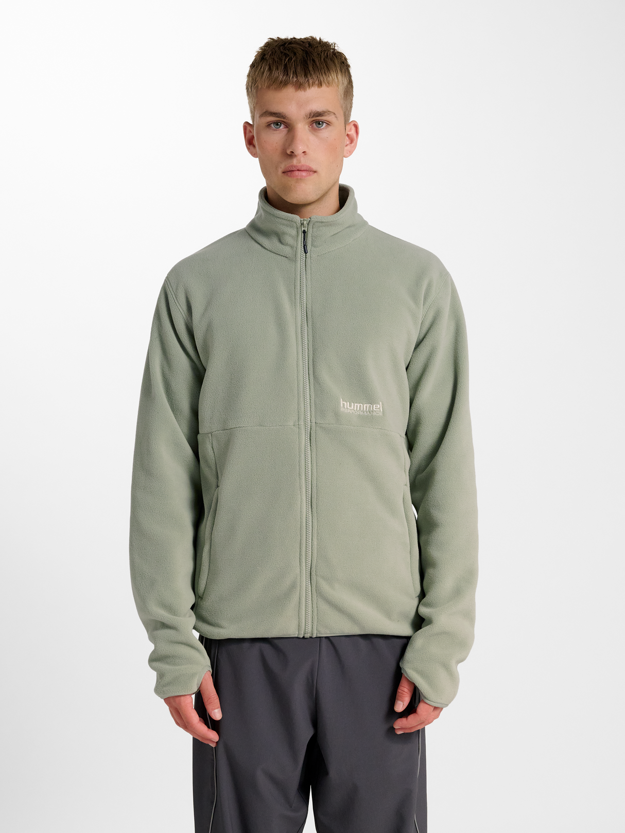 hummel Men's Pulse Fleece Jacket-5