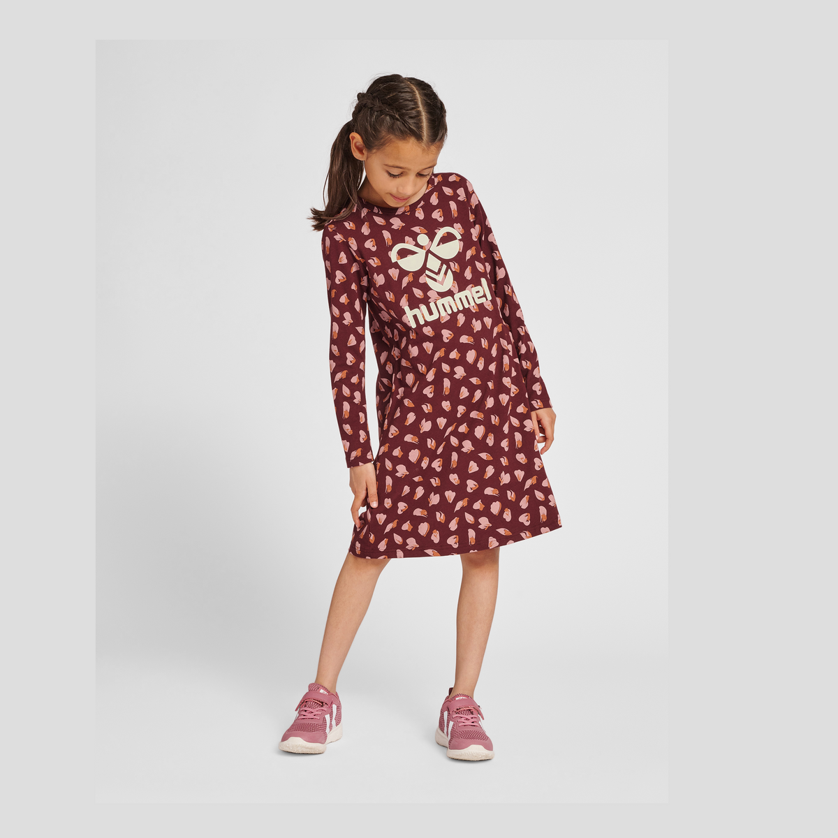 hummel Youth Carolina Night Dress Long Sleeve-4