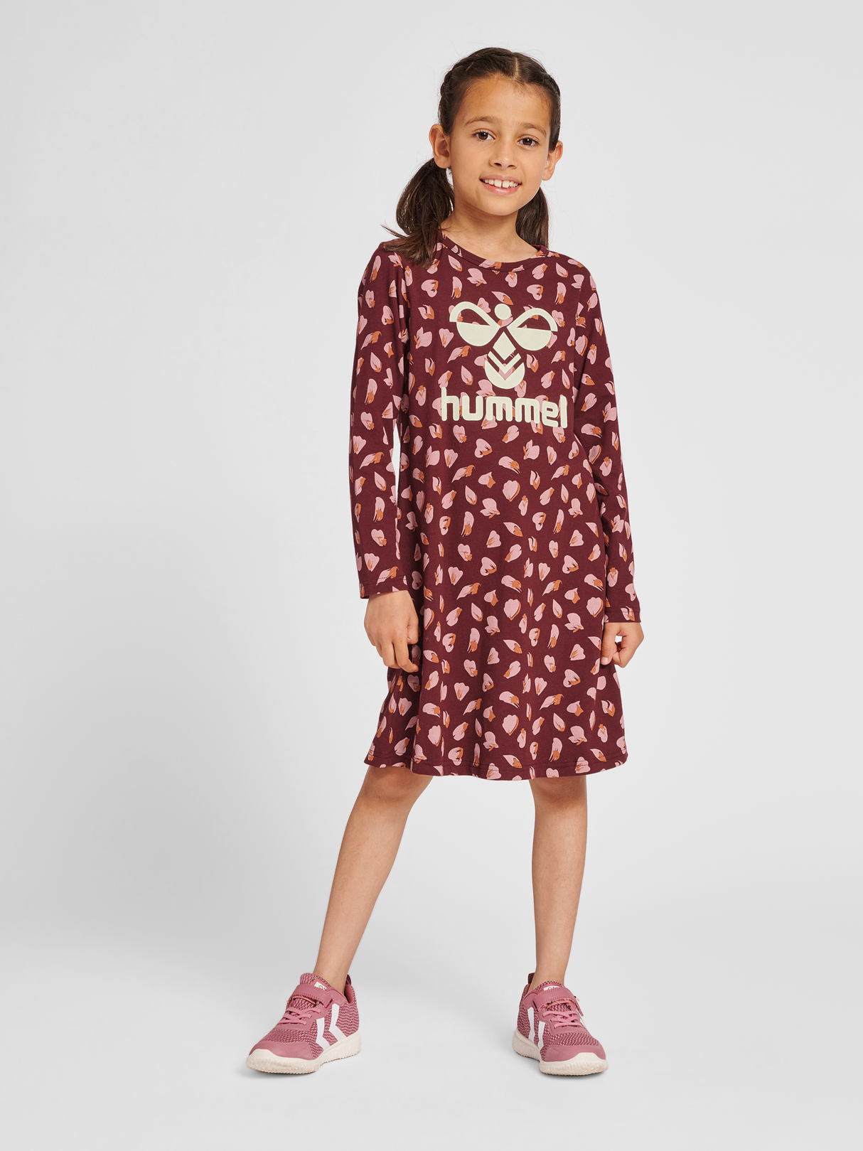 hummel Youth Carolina Night Dress Long Sleeve-5