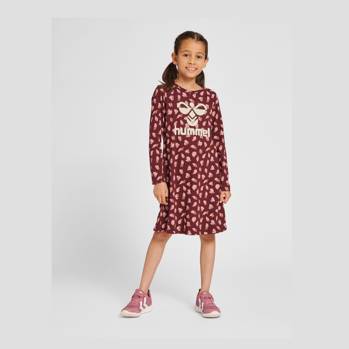 hummel Youth Carolina Night Dress Long Sleeve-5