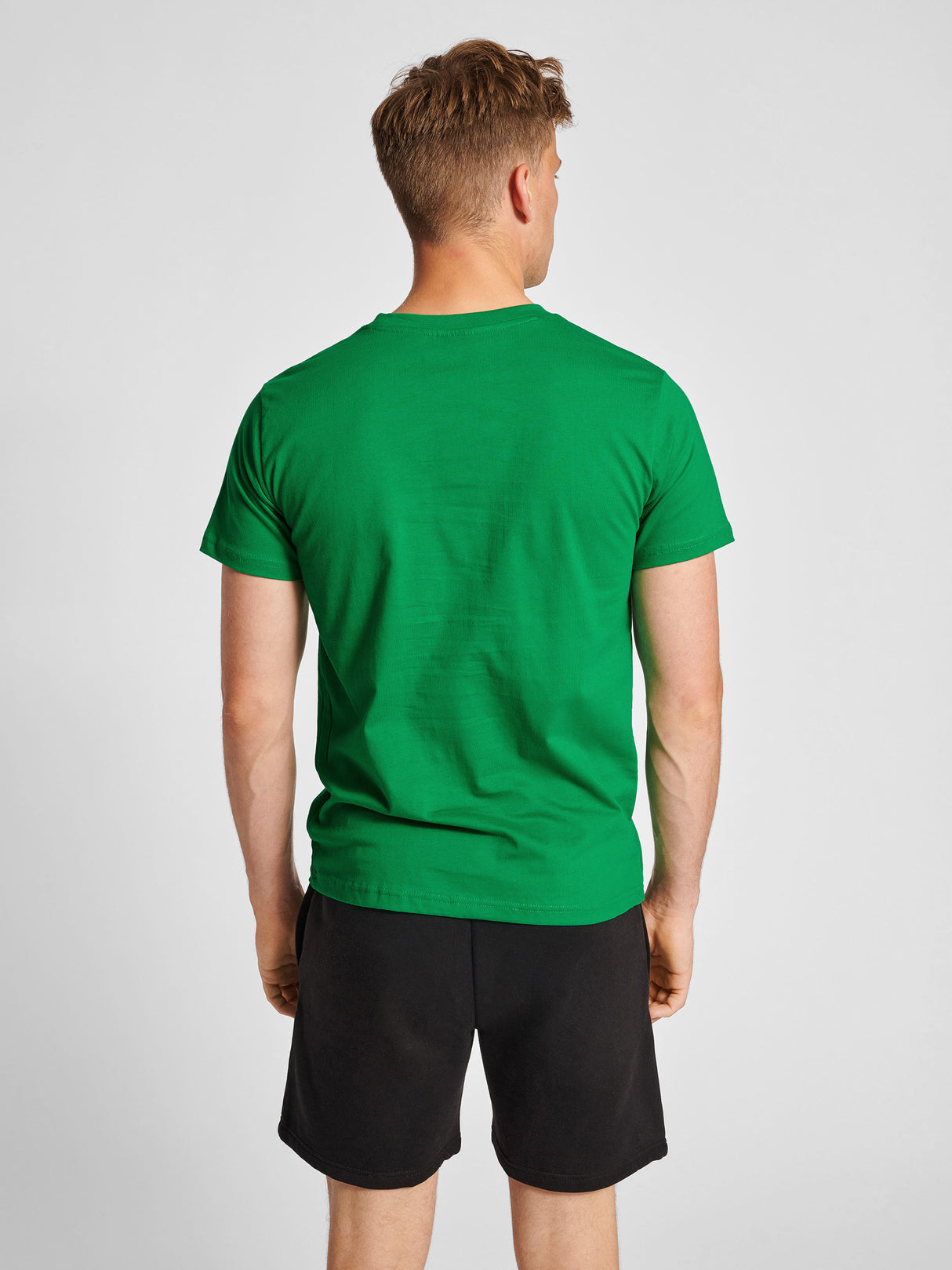 hummel Men's Red Heavy Short Sleeve T-Shirt-6