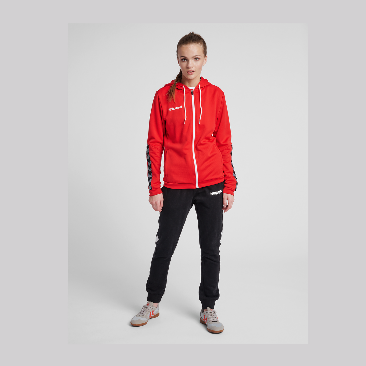 hummel Women's Authentic Poly Zip Hoodie-3