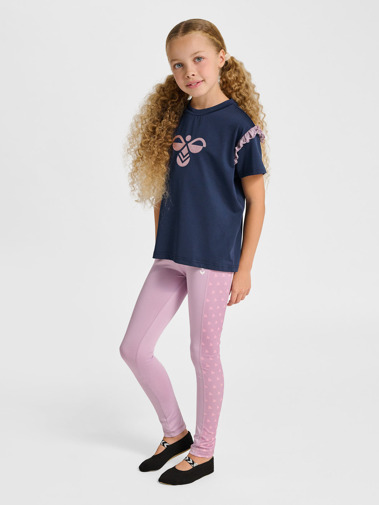 hummel Youth Mix Glitter Short Sleeve T-Shirt-6