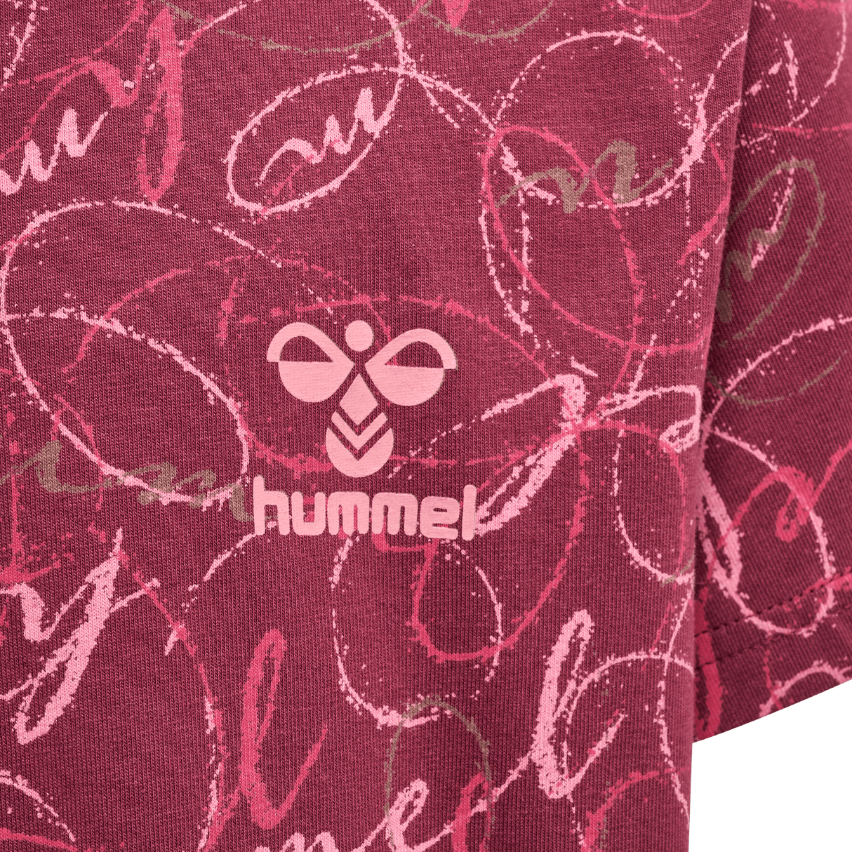 hummel Youth Merry Short Sleeve T-Shirt-3