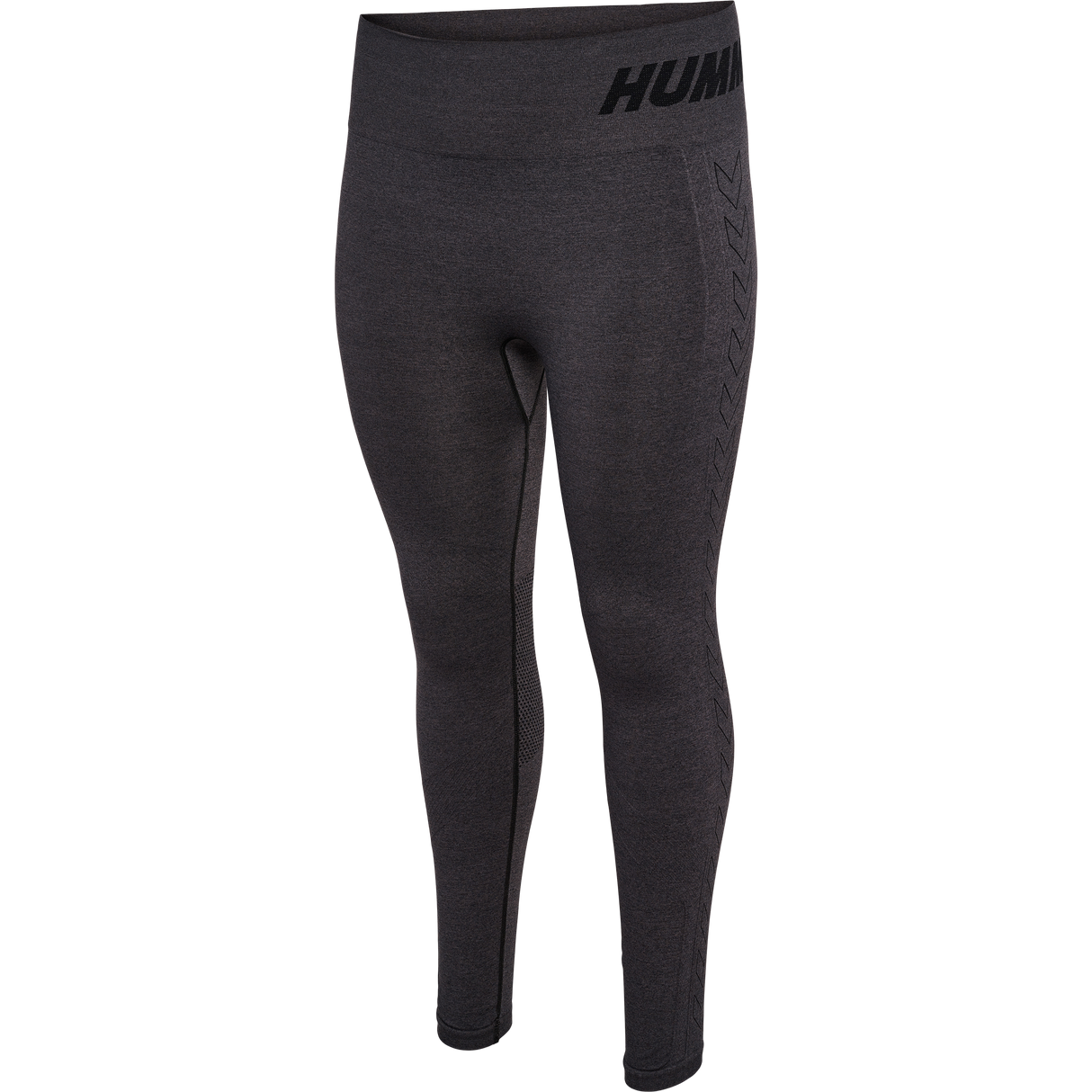 hummel Women's Training Essentials Curve Seamless Mid Waist Tights-1