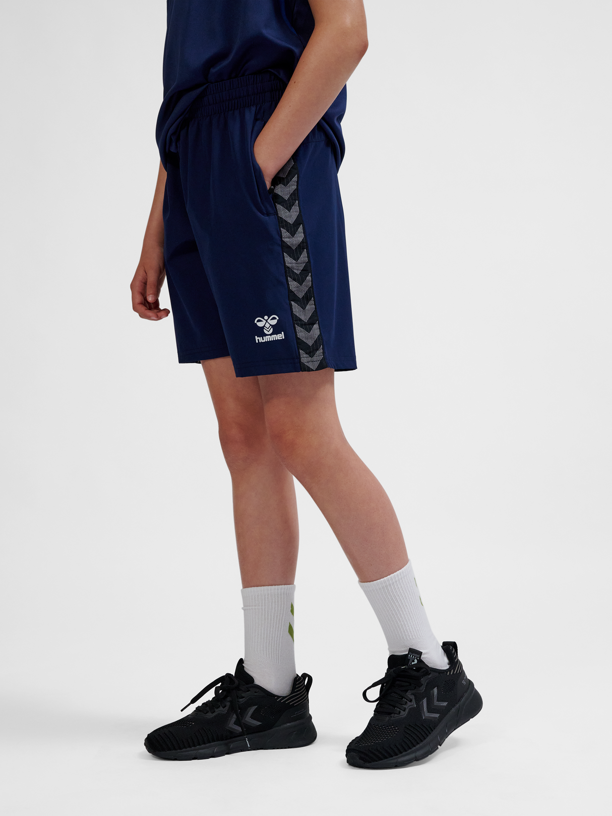hummel Youth Authentic Woven Shorts-6