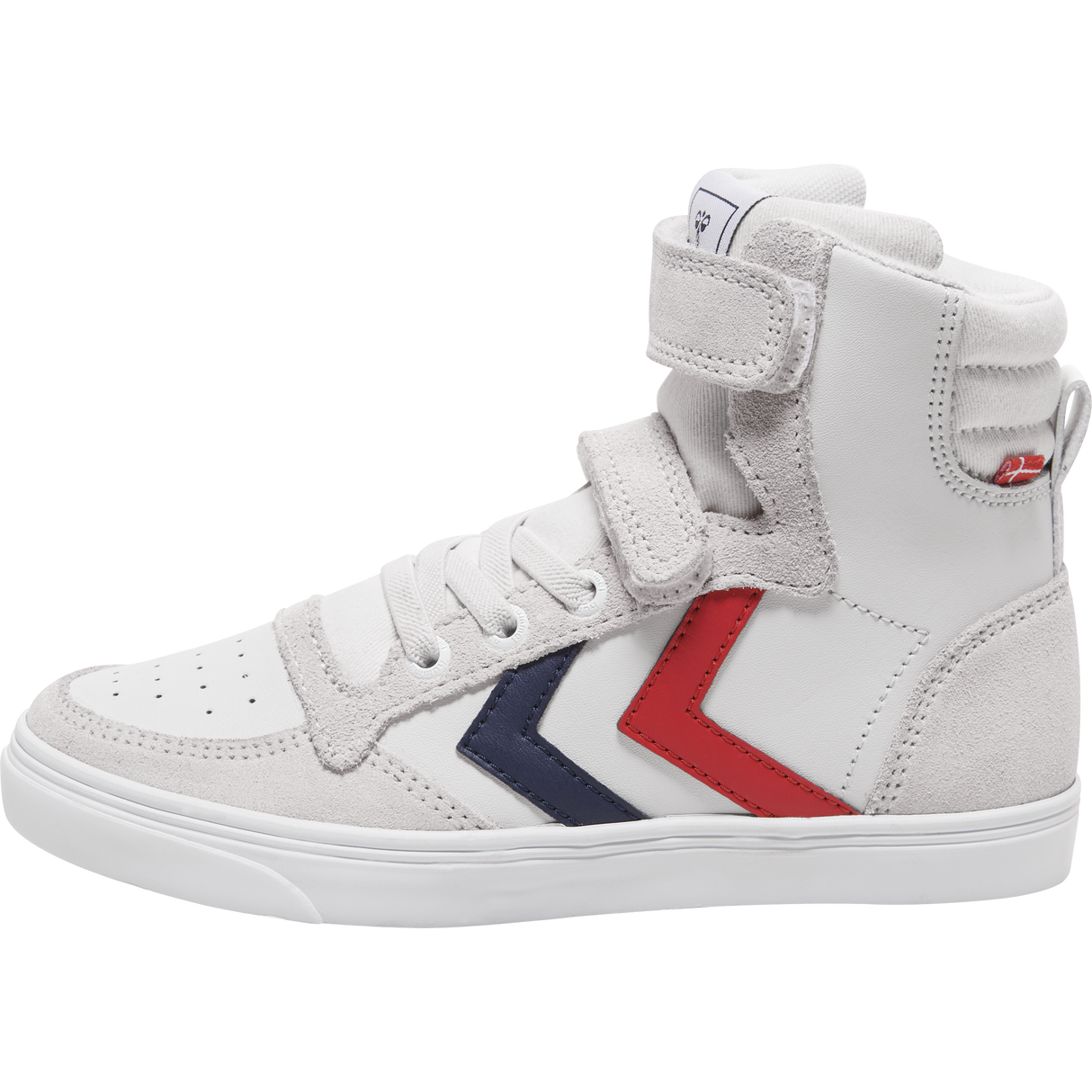hummel Youth Slimmer Stadil Leather High Shoes-1