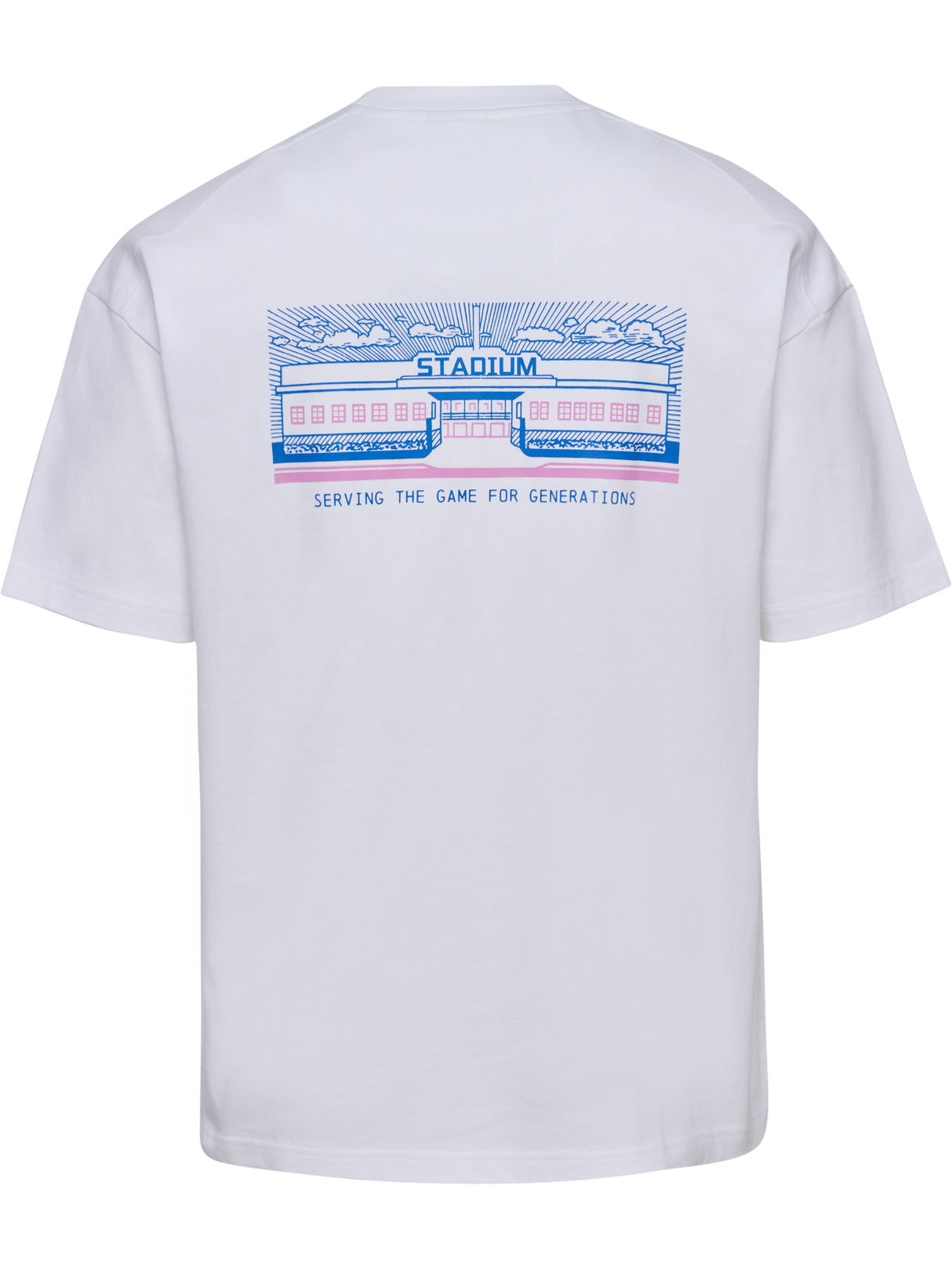 hummel Unisex Loose Short Sleeve T-Shirt Sw Stadium-2