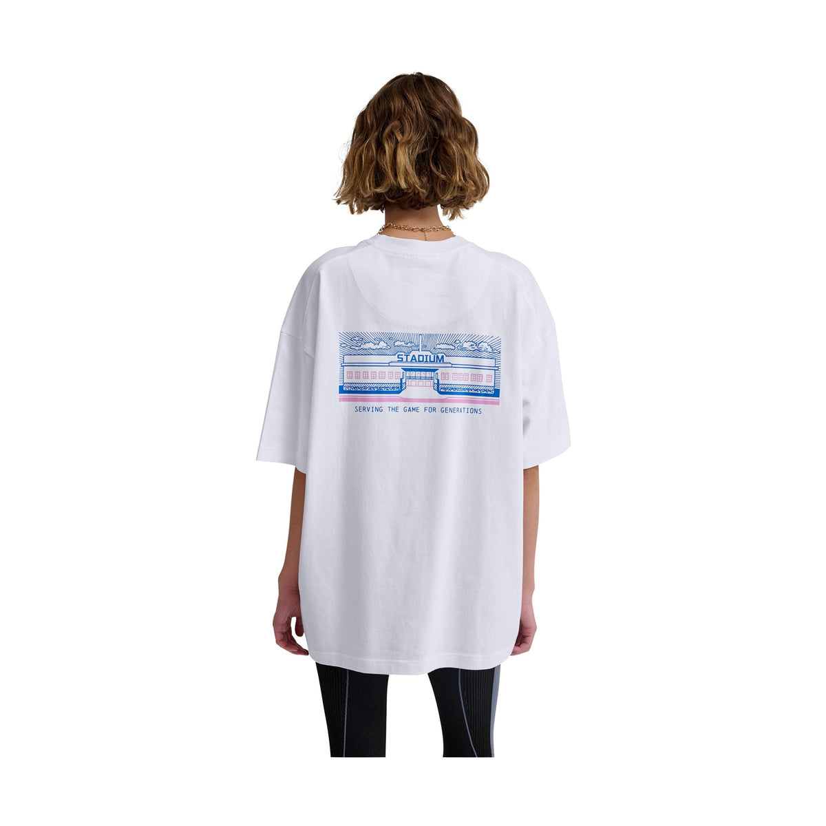 hummel Unisex Loose Short Sleeve T-Shirt Sw Stadium-6