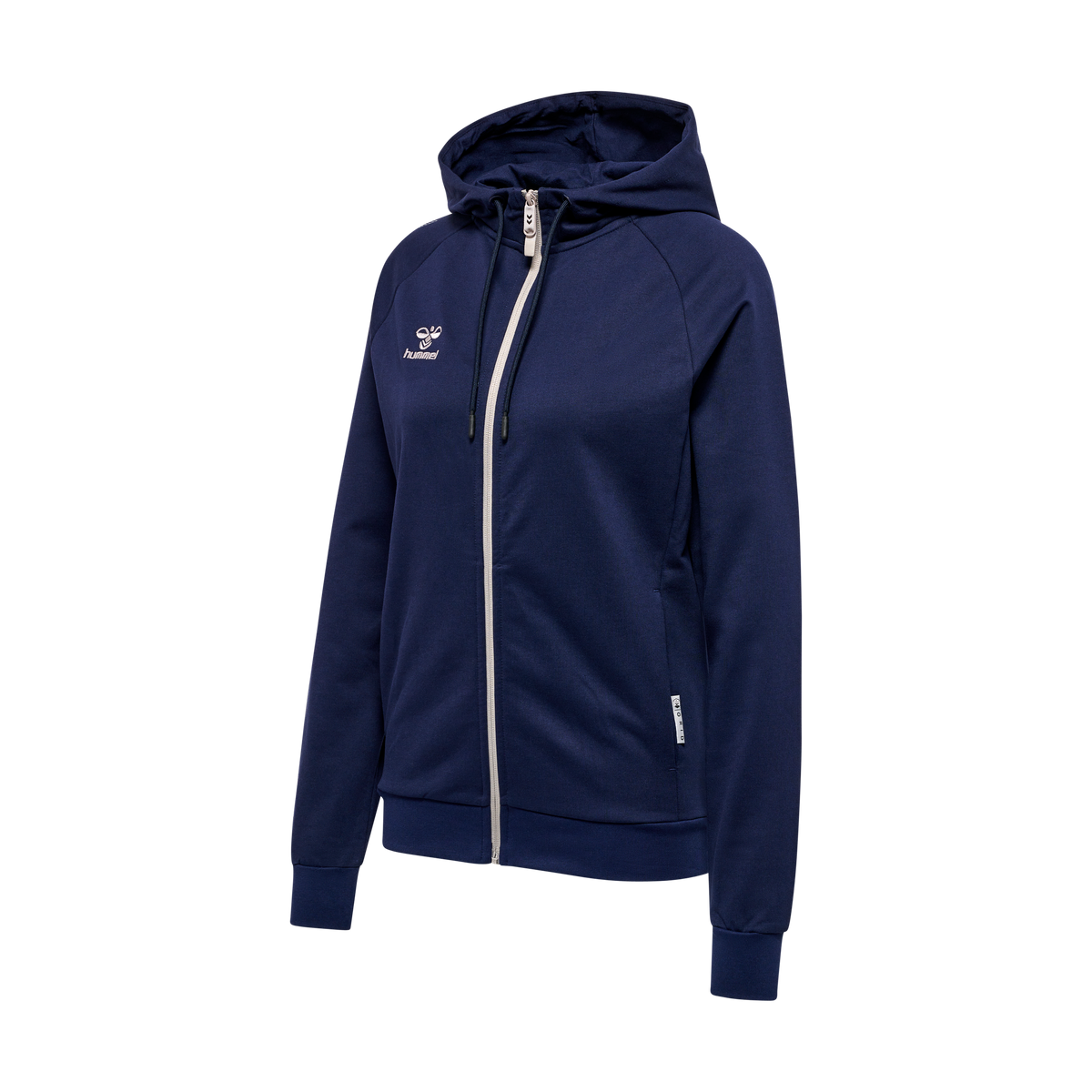 hummel Women's Move Grid Cotton Zip Hoodie-1
