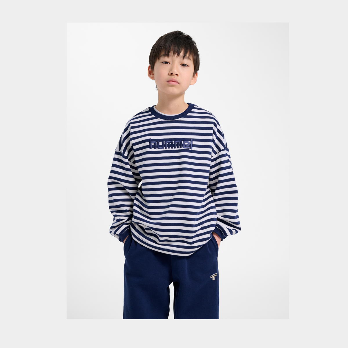 hummel Youth Geggo Stripe Sweatshirt-5