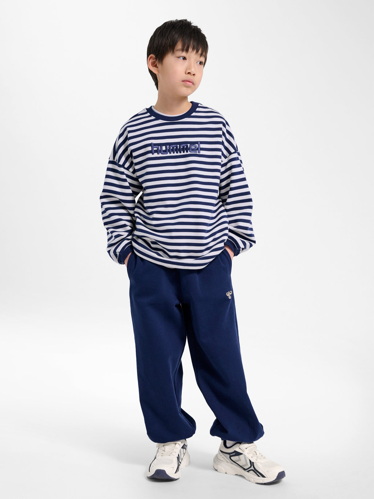 hummel Youth Geggo Stripe Sweatshirt-6