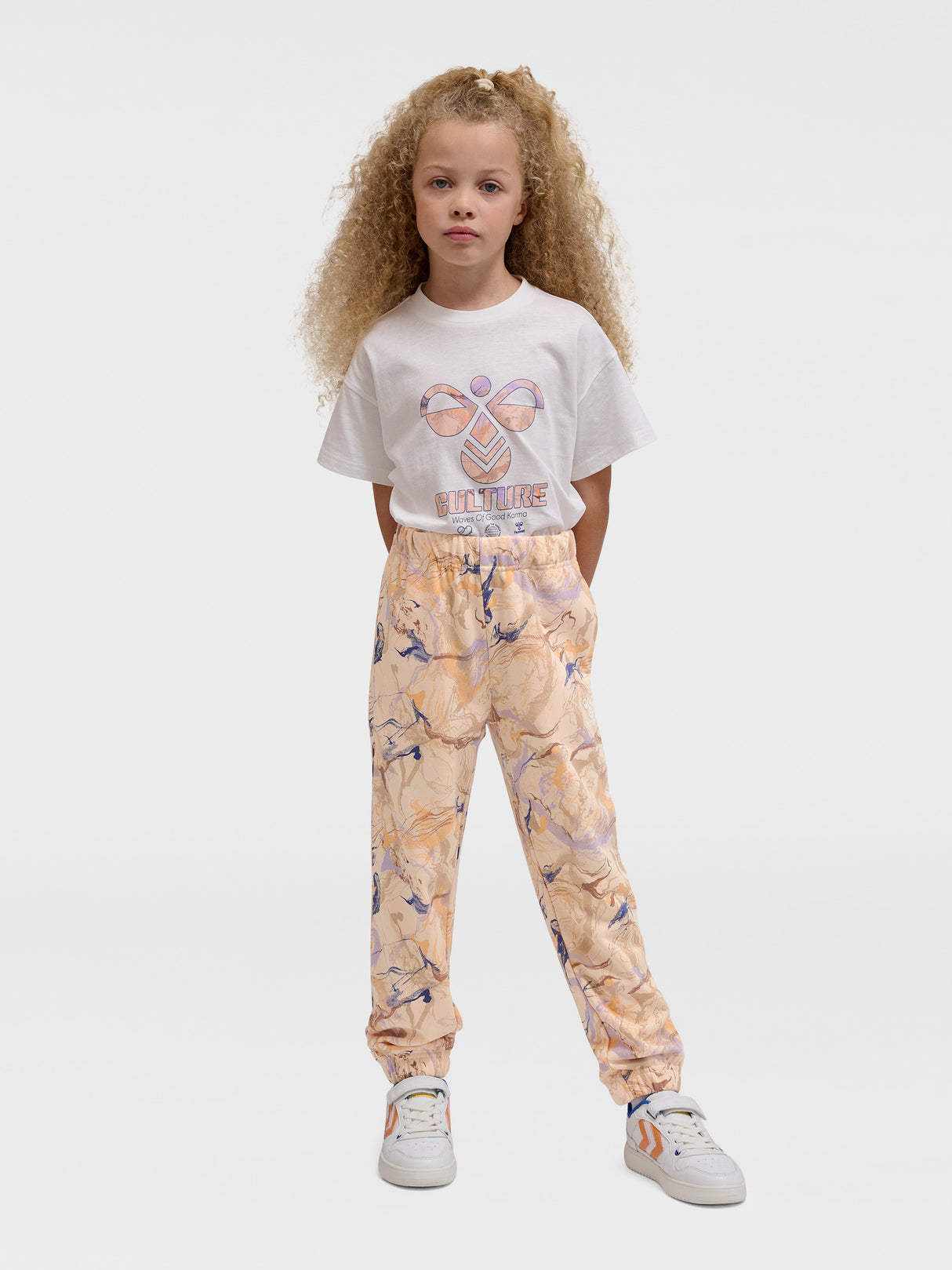 hummel Youth Swirly Adjust Waist Pants-6