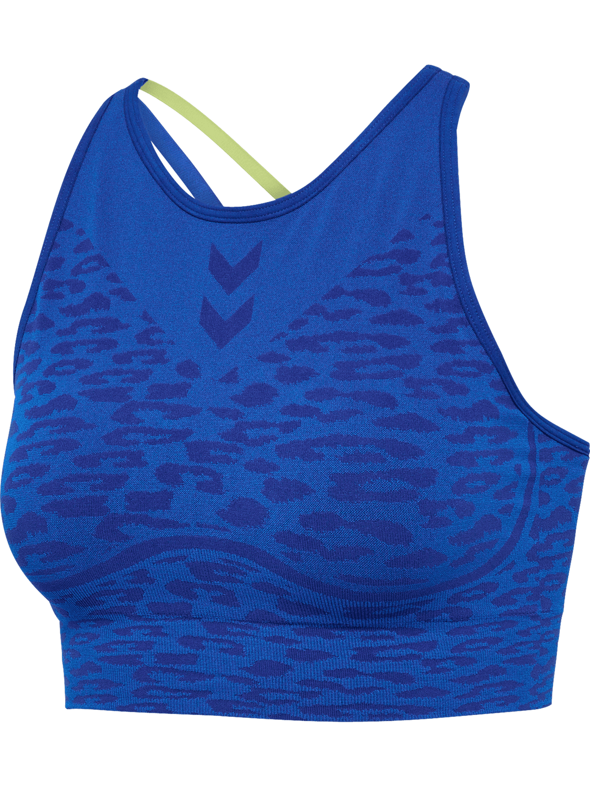 hummel Women's Mindful Training Leo Seamless Sports Bra-1