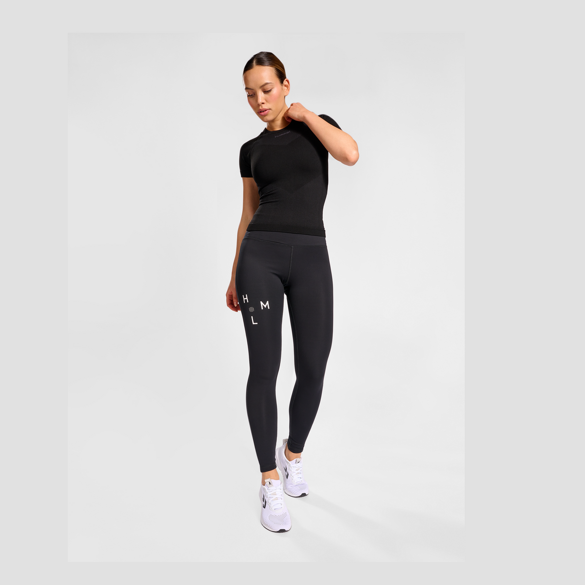 hummel Women's Active Court High Waist Tights-5