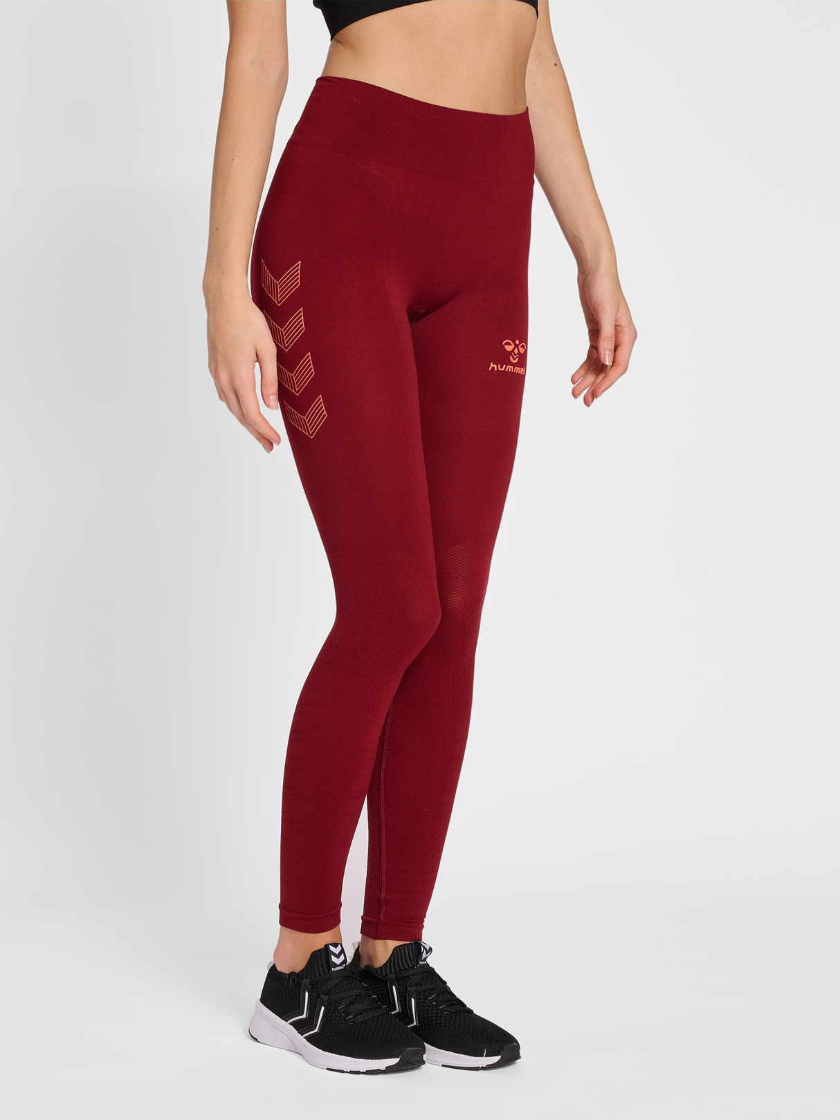 hummel Women's Ongrid High Waist Seamless Tights-6