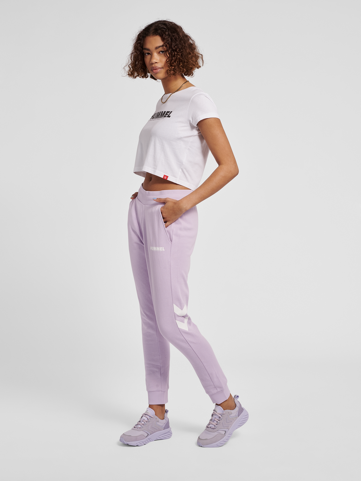 hummel Women's Legacy Cropped T-Shirt-4
