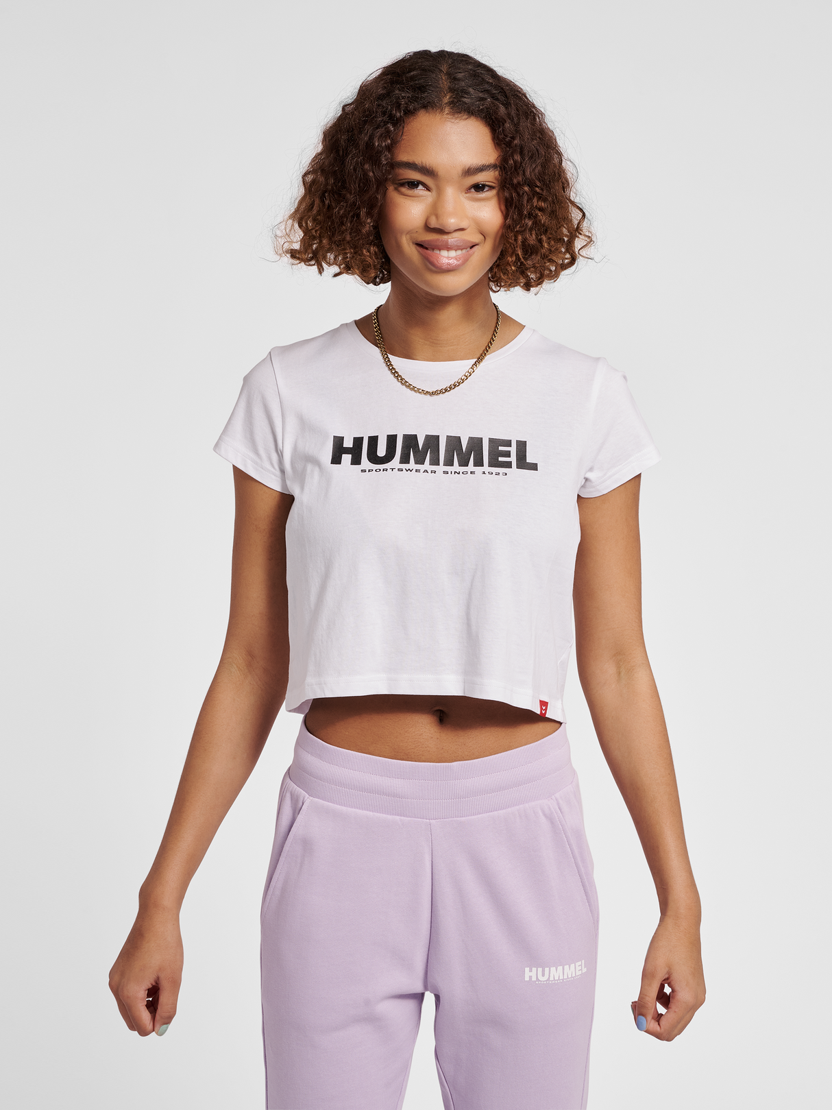 hummel Women's Legacy Cropped T-Shirt-5