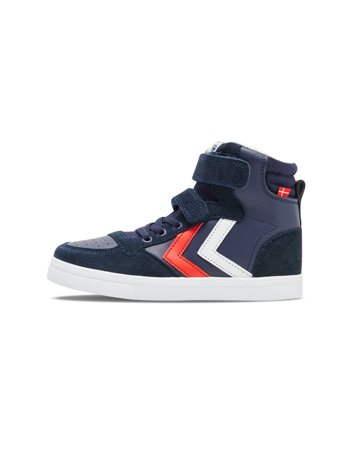 hummel Youth Slimmer Stadil Leather High Shoes-1