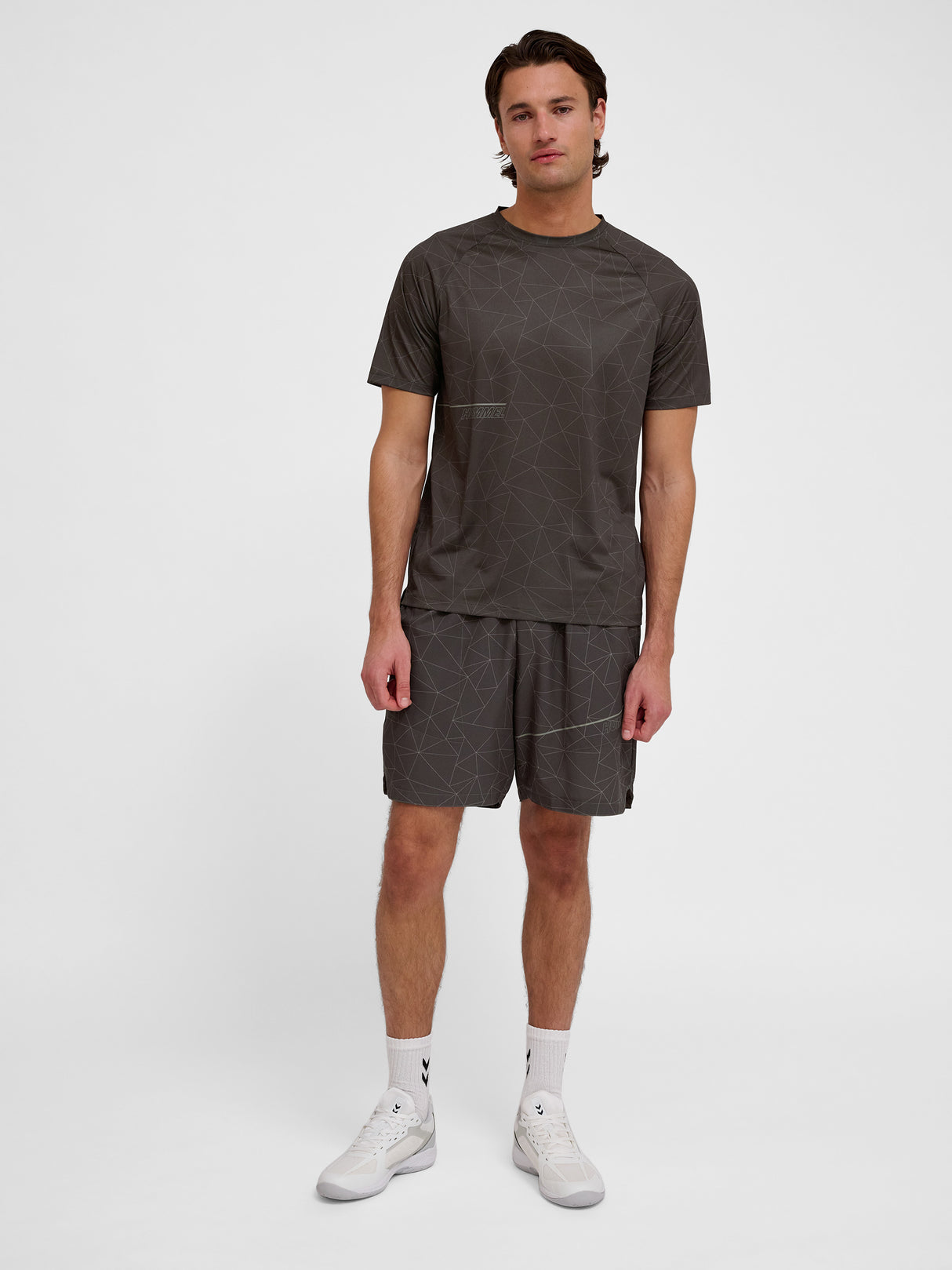 hummel Women's Court AOP Light Weight T-Shirt-7