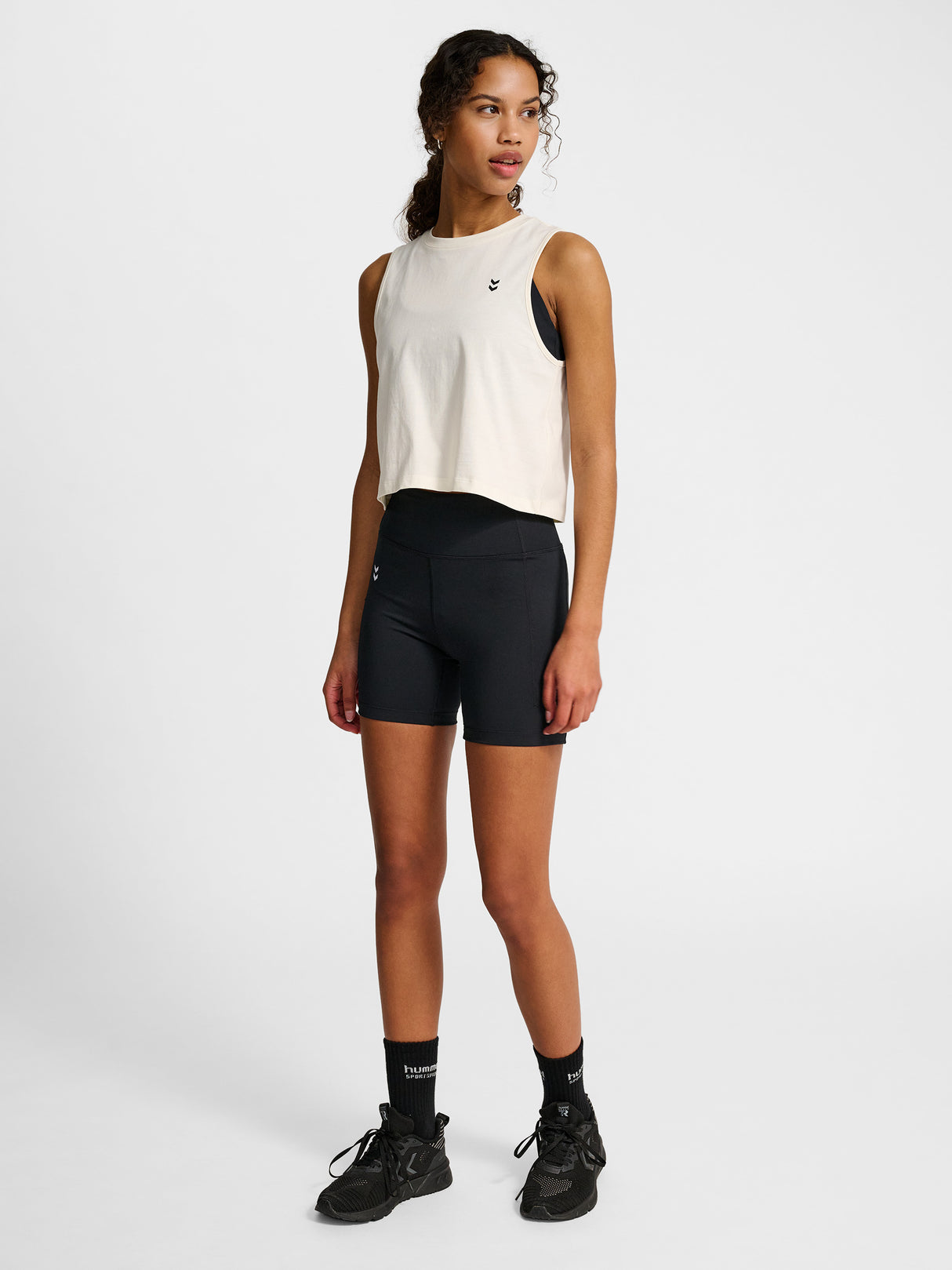 hummel Women's HIIT Cropped Muscle Tank Top-7