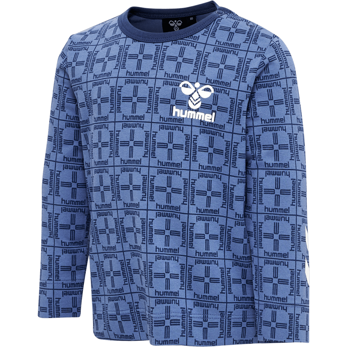 hummel Infant & Toddler Check Long Sleeve T-Shirt-1