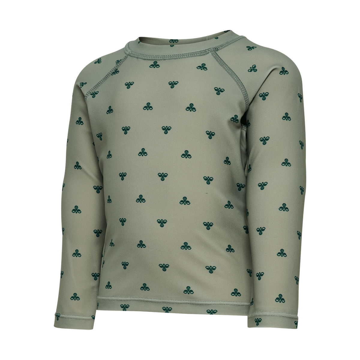 hummel Youth Mini Bee AOP Swim Long Sleeve T-Shirt-1