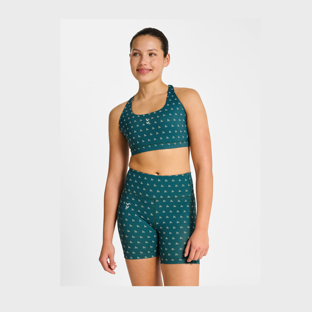 hummel Women's HIIT AOP Impact Strap Bra-5