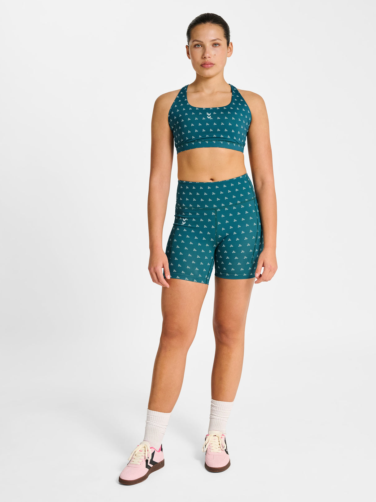 hummel Women's HIIT AOP Impact Strap Bra-6