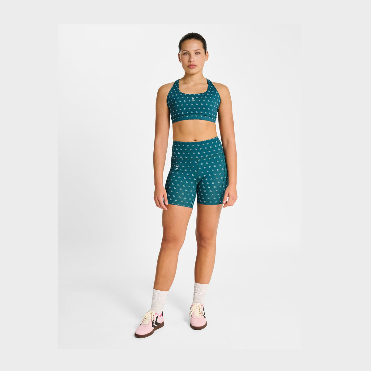 hummel Women's HIIT AOP Impact Strap Bra-6