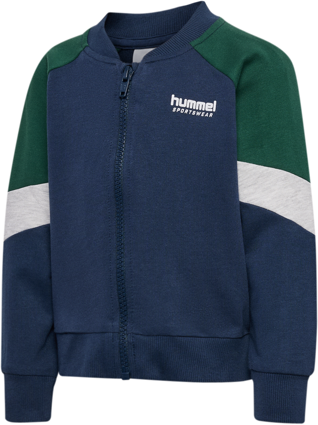 hummel Youth Mini Loose Block Zip Jacket-1