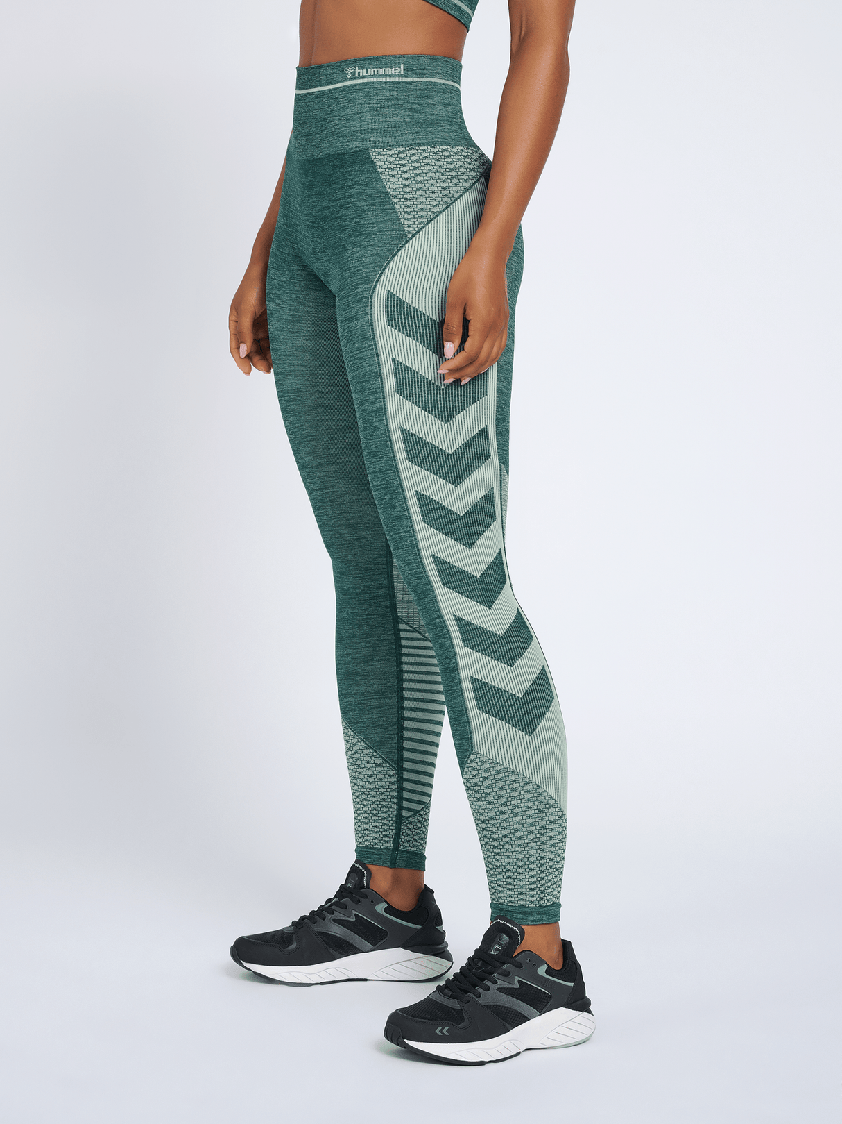 hummel Women's Vera Seamless High Waist Tights-6