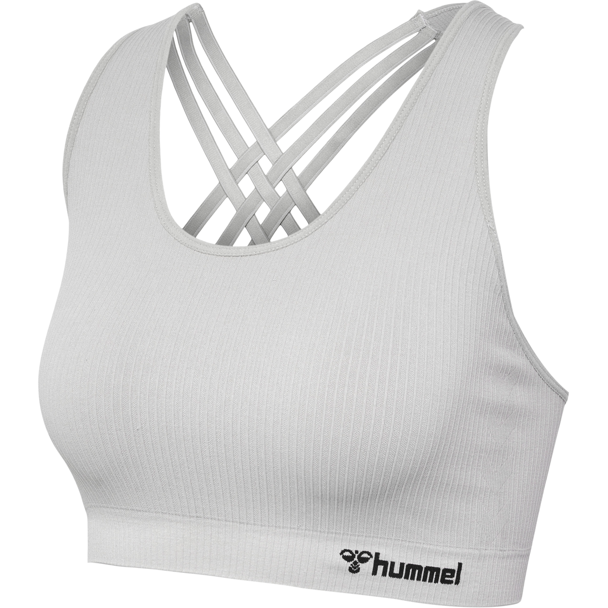 hummel Women's Mindful Training Rest Seamless Rib Sports Top-1