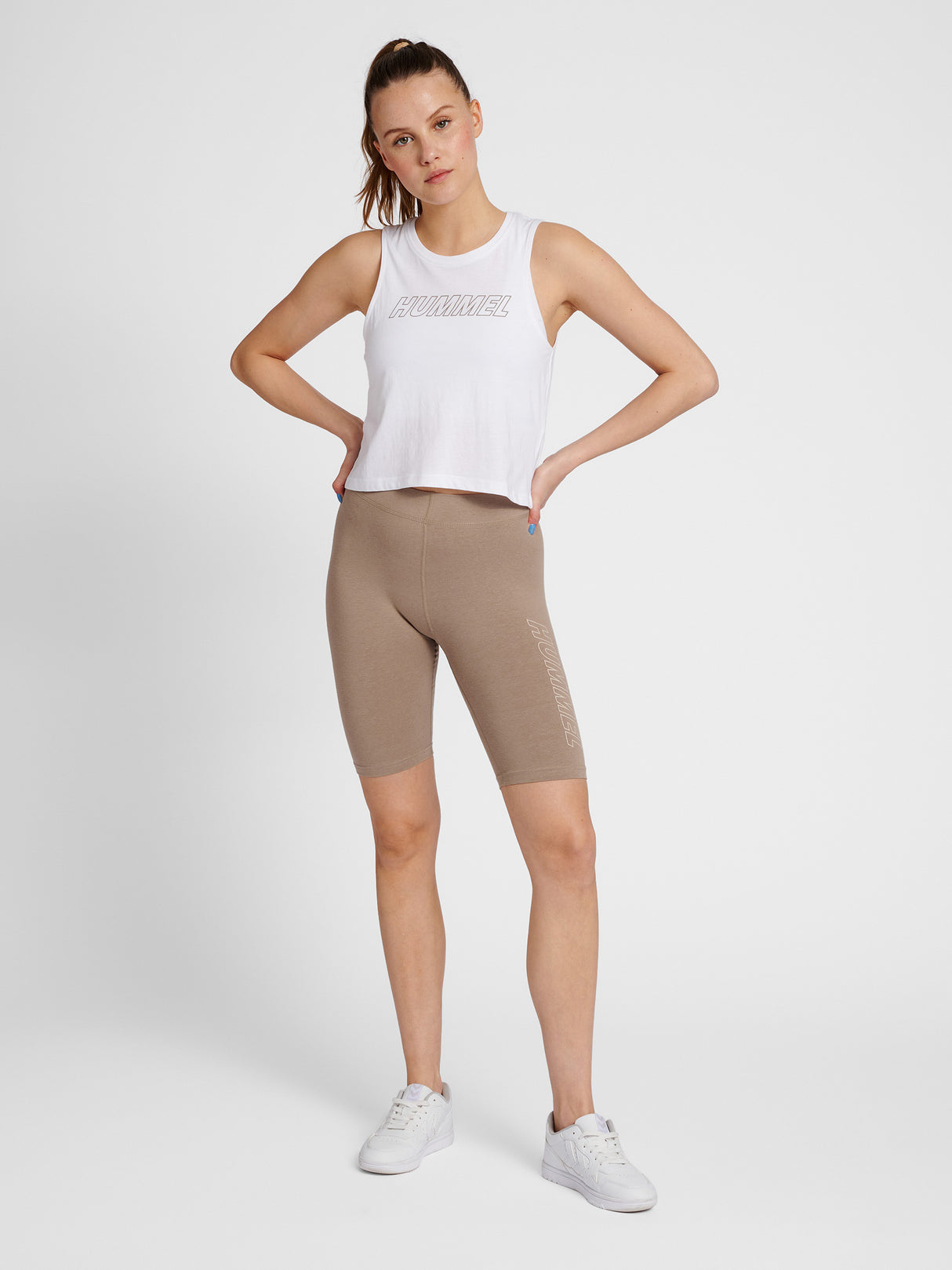 hummel Women's Training Essentials Cali Crop Tank Top 2-Pack-4