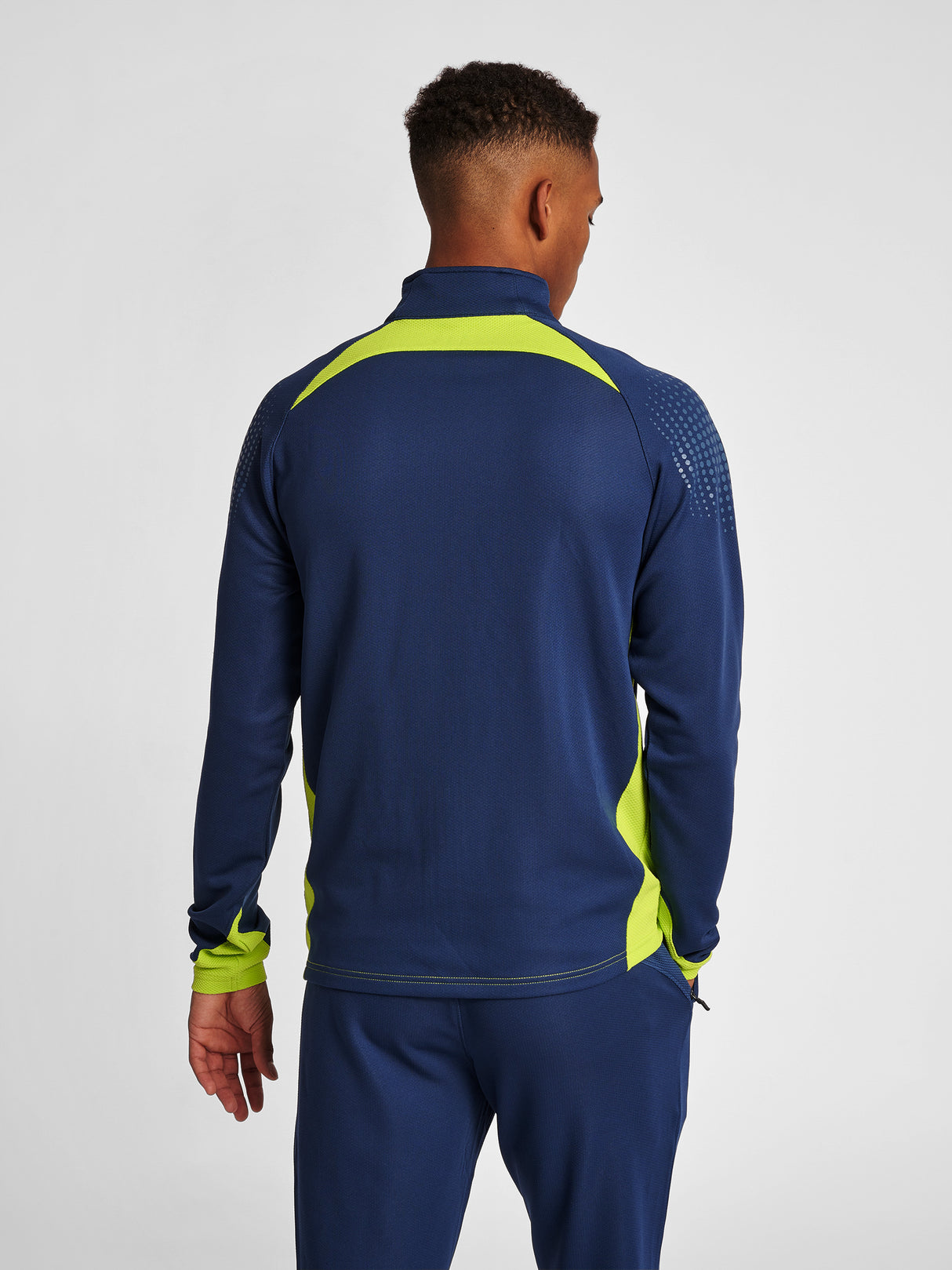 hummel Men's Lead Poly Zip Jacket-7