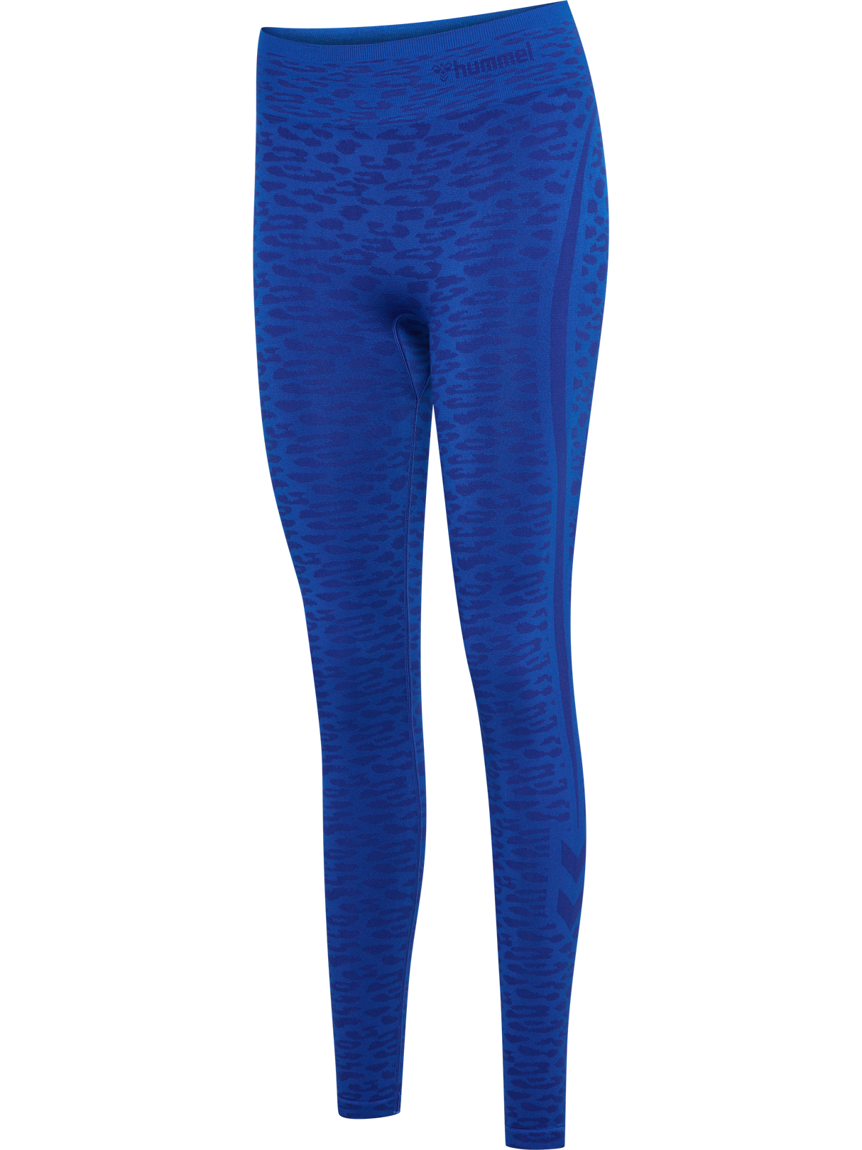 hummel Women's Mindful Training Leo Seamless Mid Waist Tights-1