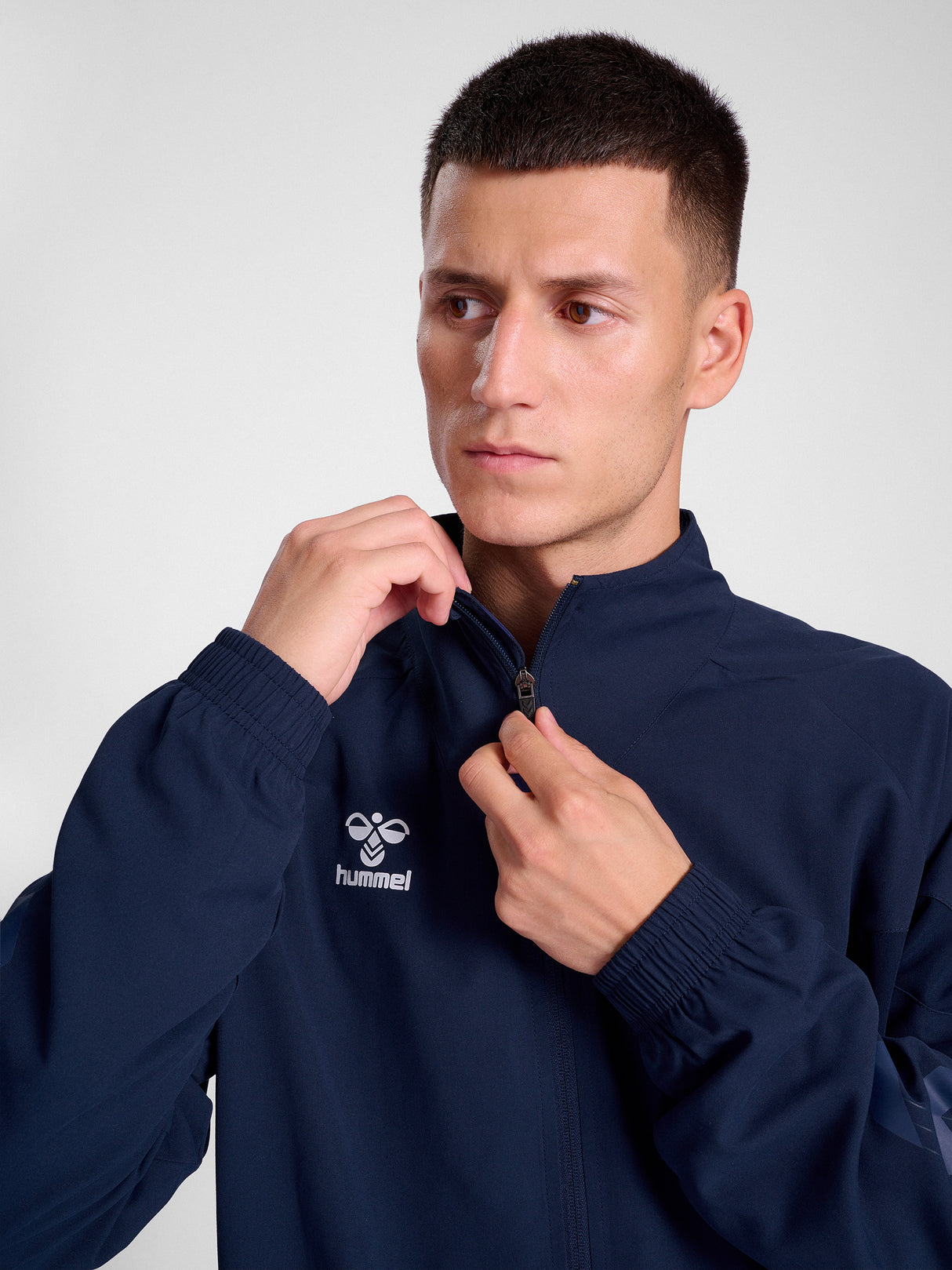 hummel Men's Travel Woven Jacket-7